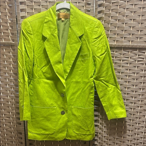 Classiques Entier Jackets & Blazers - Classiques Entier Vibrant Green Blazer